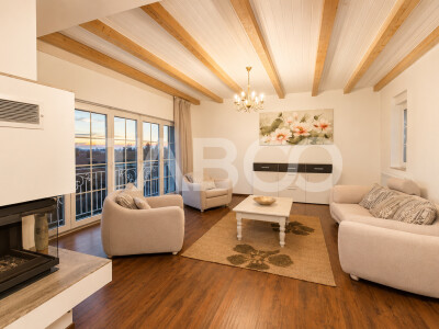 Penthouse 4 camere de inchiriat in Sibiu zona Calea Dumbravii