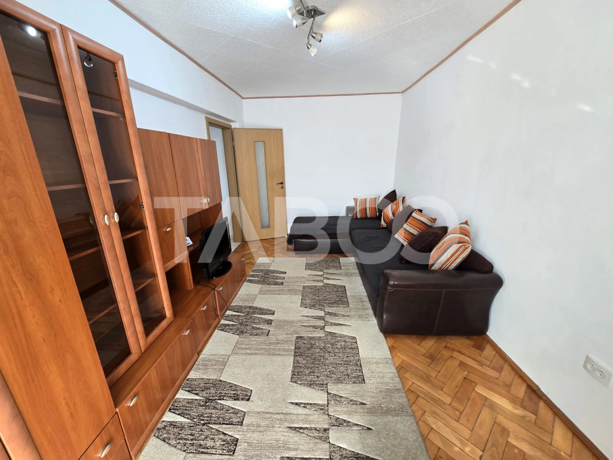 Apartament 2 camere de vanzare mobilat pivnita balcon Siretului Sibiu - 10
