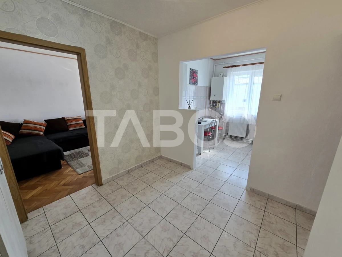 Apartament 2 camere de vanzare mobilat pivnita balcon Siretului Sibiu - 9