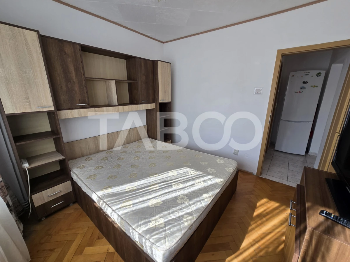 Apartament 2 camere de vanzare mobilat pivnita balcon Siretului Sibiu - 5