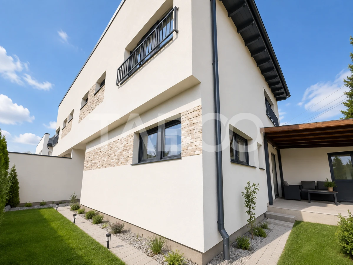 Casa spatioasa de inchiriat 5 camere 2 bai 2 locuri parcare Selimbar - 5