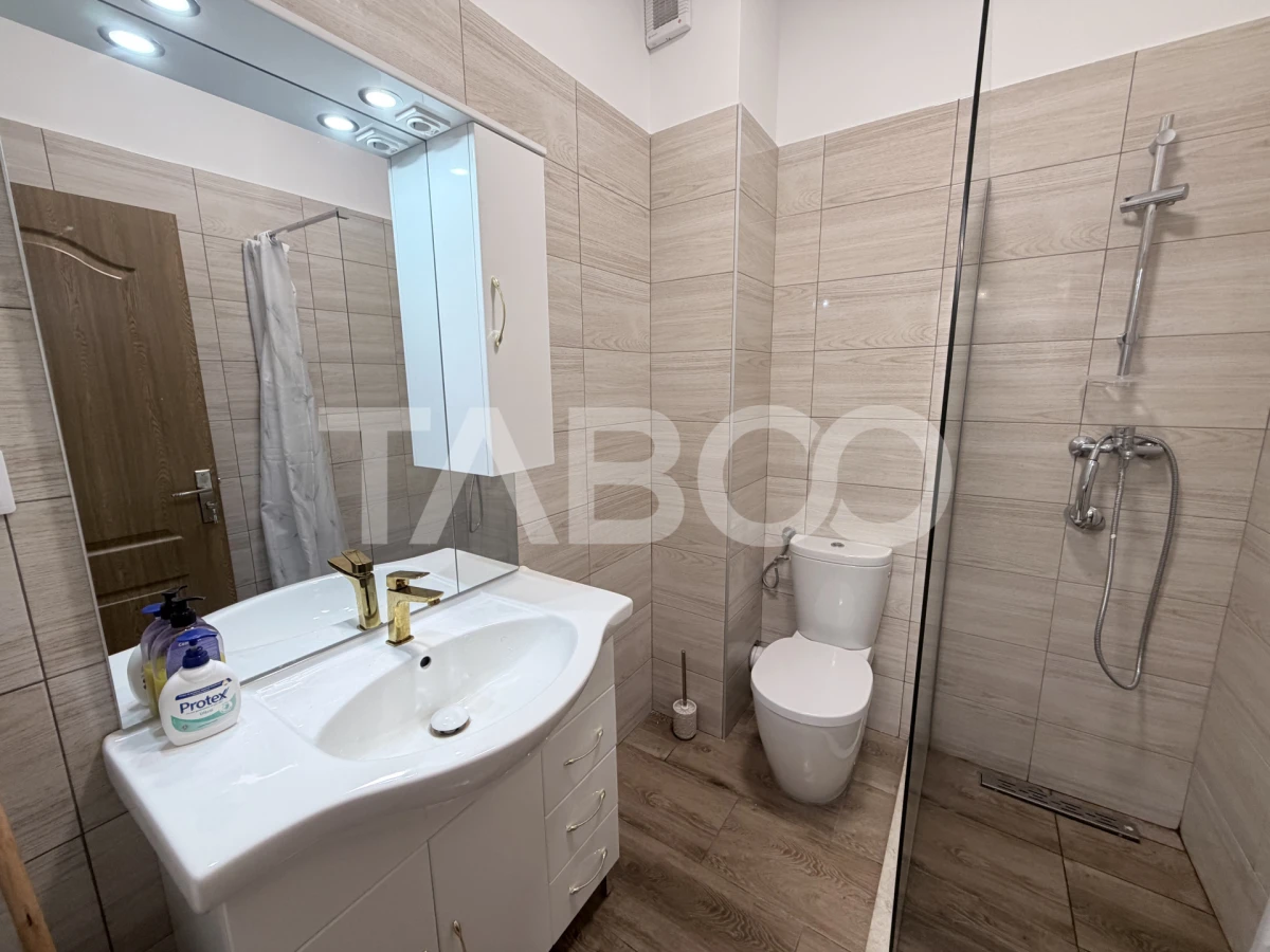 Garsoniera 37,5 mp utili etaj 2 parcare balcon boxa Selimbar Sibiu - 3