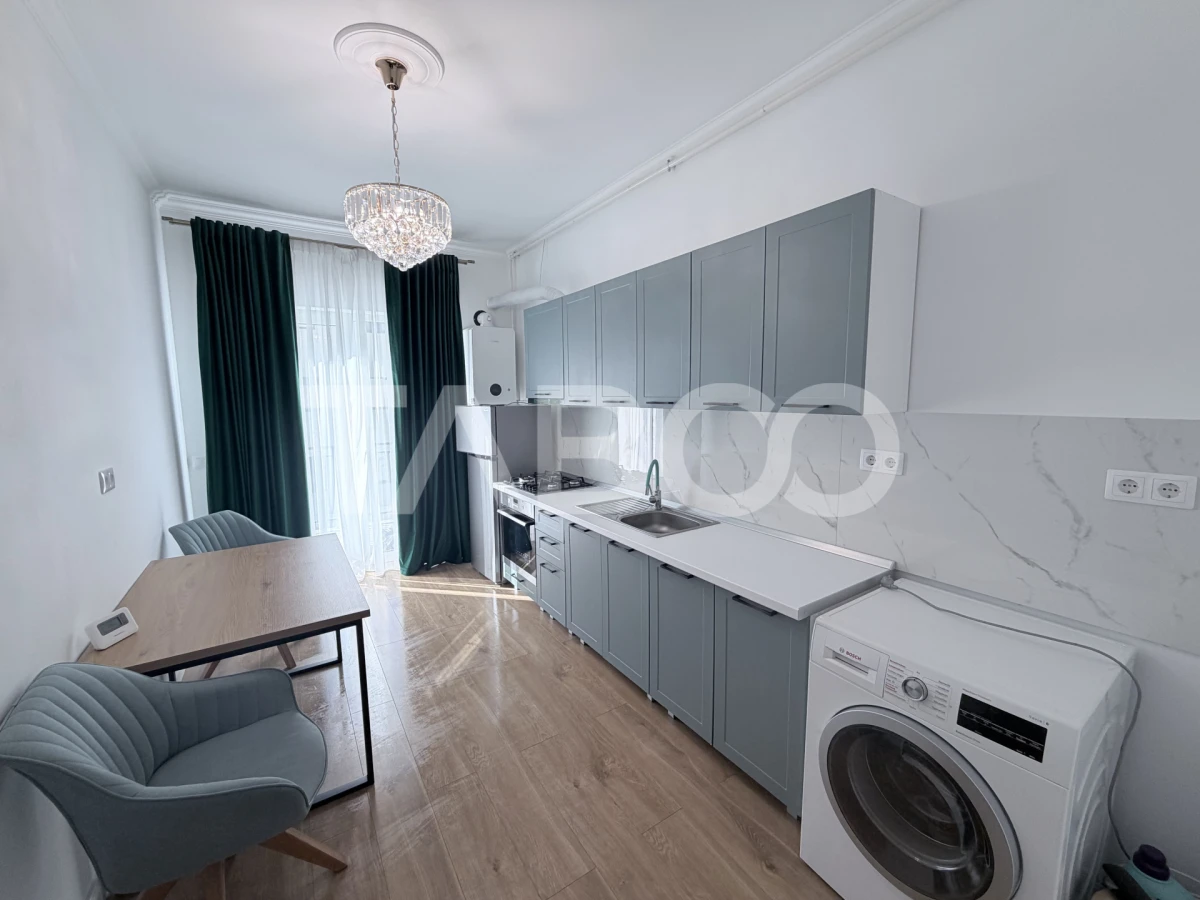 Garsoniera 37,5 mp utili etaj 2 parcare balcon boxa Selimbar Sibiu - 1