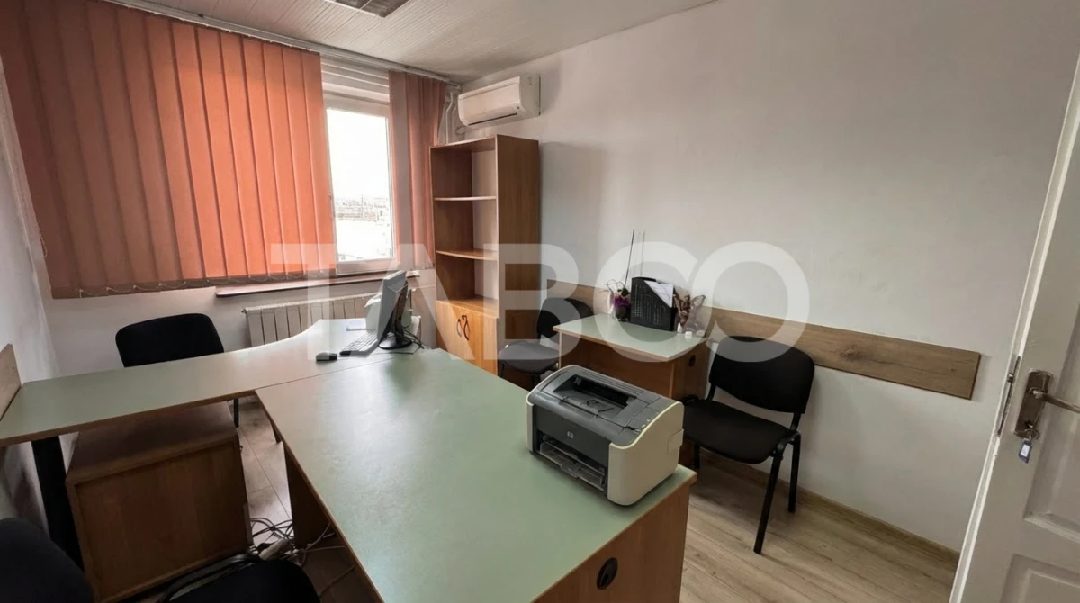 Spatiu birou de inchiriat pretabil firma de contabilitate 14 mpu Sibiu - 1