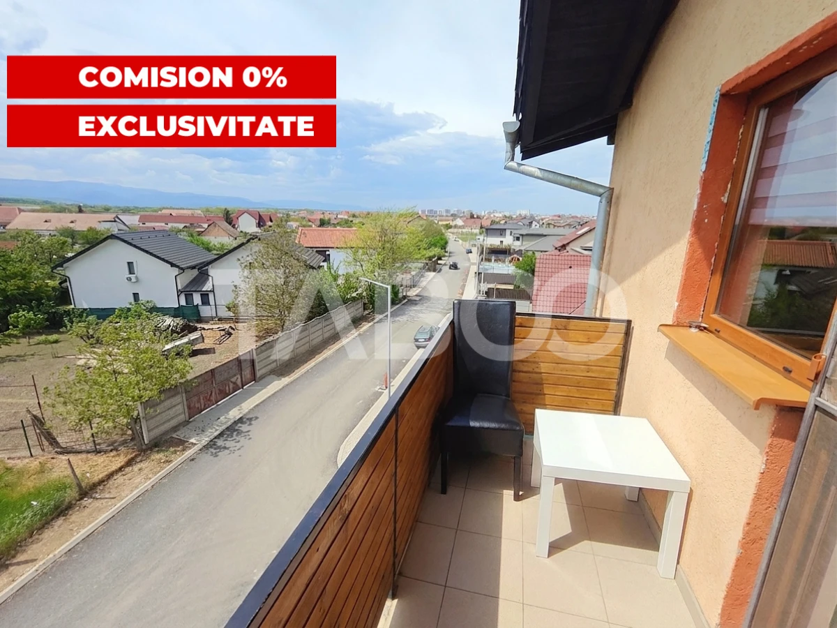 Apartament 2 camere cu balcon si priveliste spre munti - Comision 0% - 1