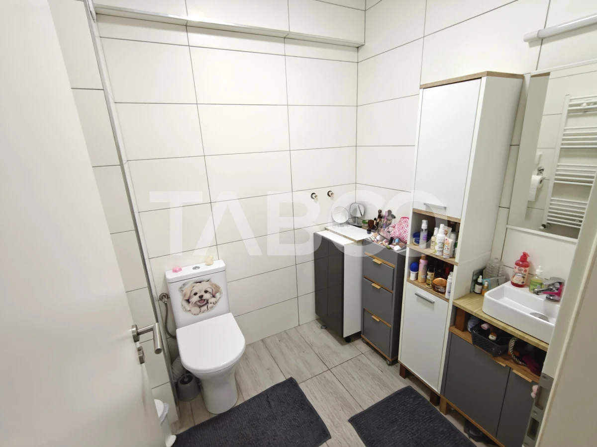 Apartament decomantat 3 camere 2 bai 70 mp utili cu parcare subterana - 9