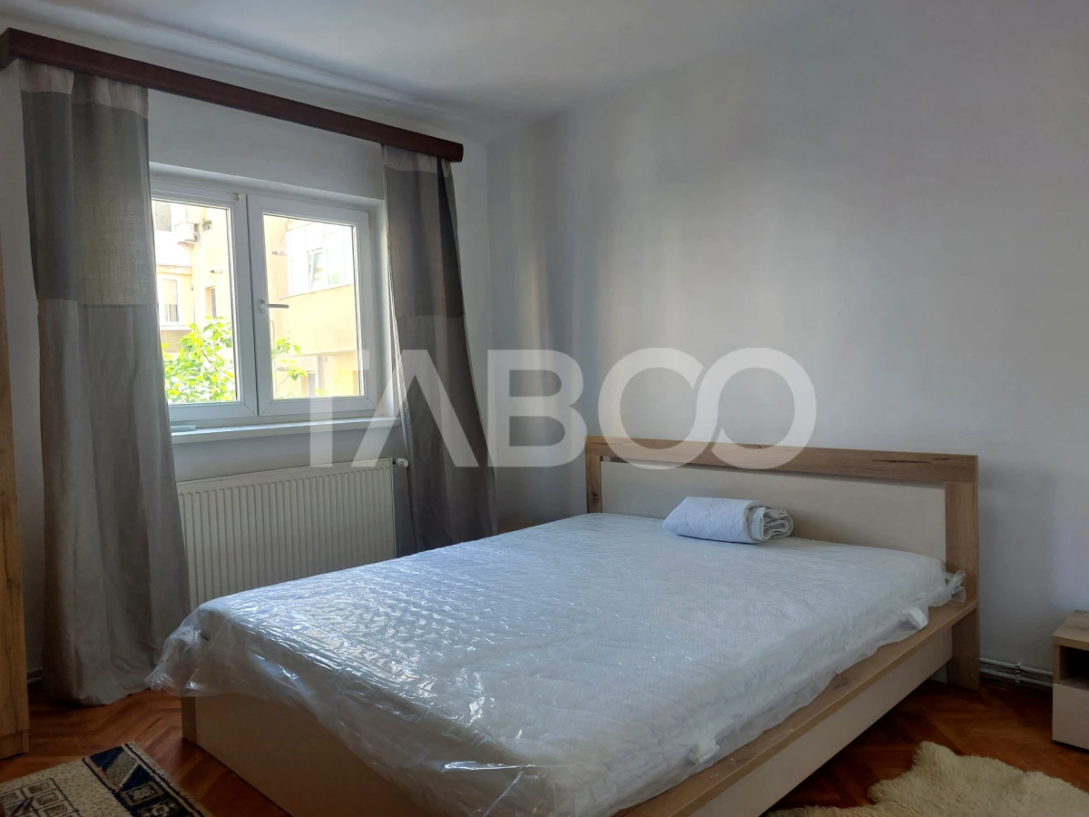 Apartament spatios 2 camere decomandate pivnita zona Dioda Sibiu - 6
