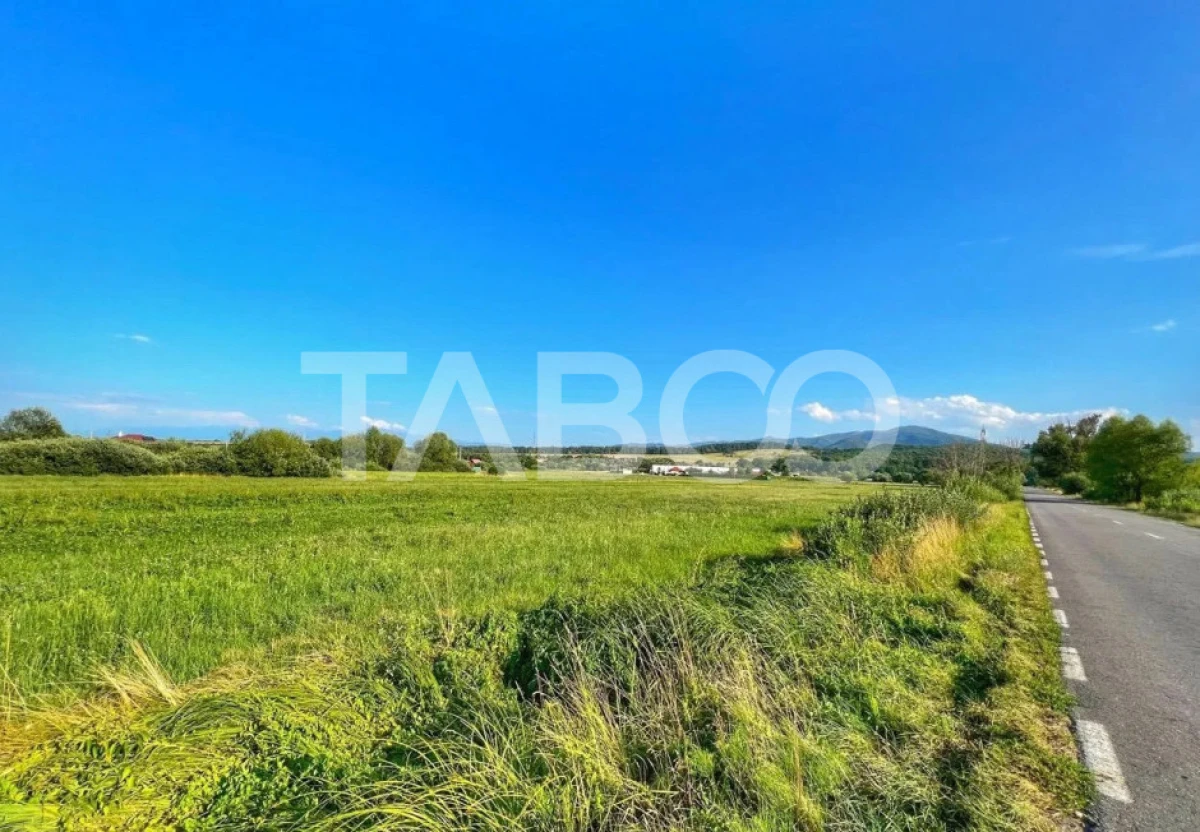 Teren intravilan 712 mp PUZ APROBAT 23 m front stradal Sibiu - 2
