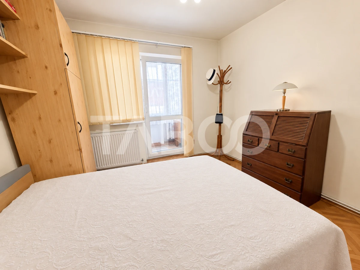 Ap 3 camere 2 bai 2 balcoane pivnita etaj 2 Str.Rusciorului Lidl Cibin - 5