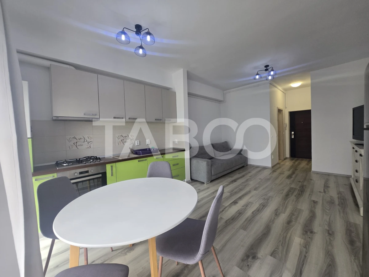 Apartament 2 camere de inchiriat decomandat 45mpu Magnolia Sibiu - 3
