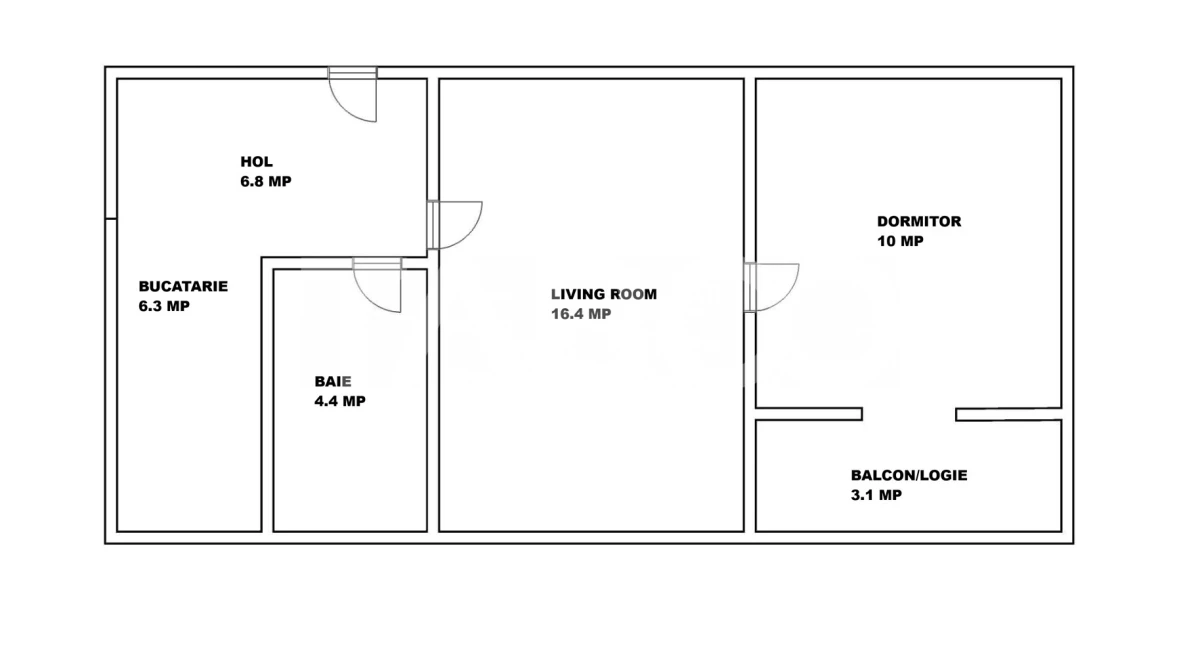 Apartament cu 2 camere balcon pivnita de vanzare strada Vasile Aaron - 5