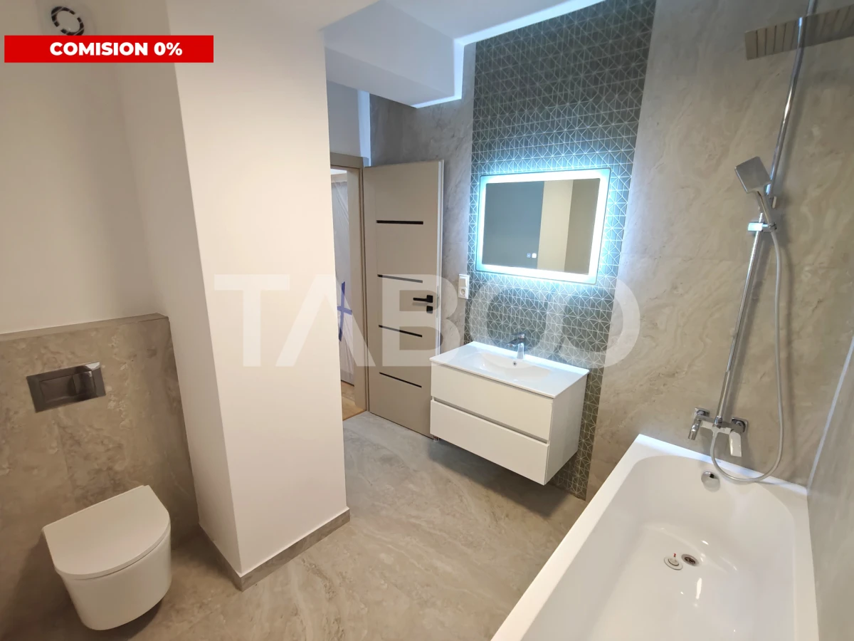 Apartament 3 camere - etaj 1 - incalzire in pardosea si loc de parcare - 1