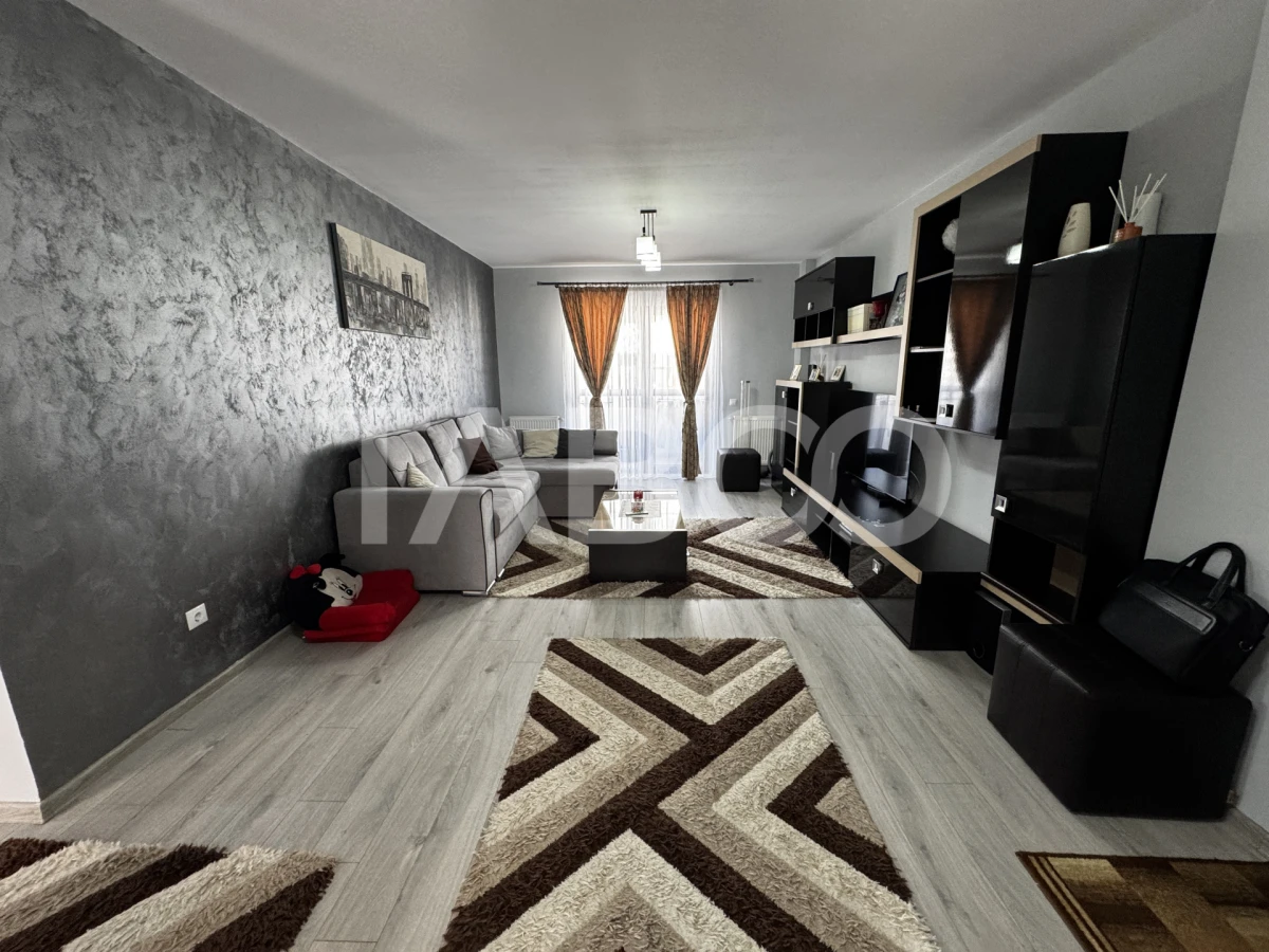 Apartament decomandat 3 camere 66 mpu 2 balcoane parcare Doamna Stanca - 2