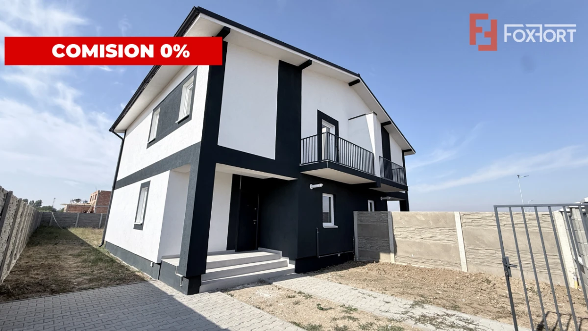 Comision 0% Duplex de vanzare, 4 camere, teren 466 mp - Mosnita Noua - 1