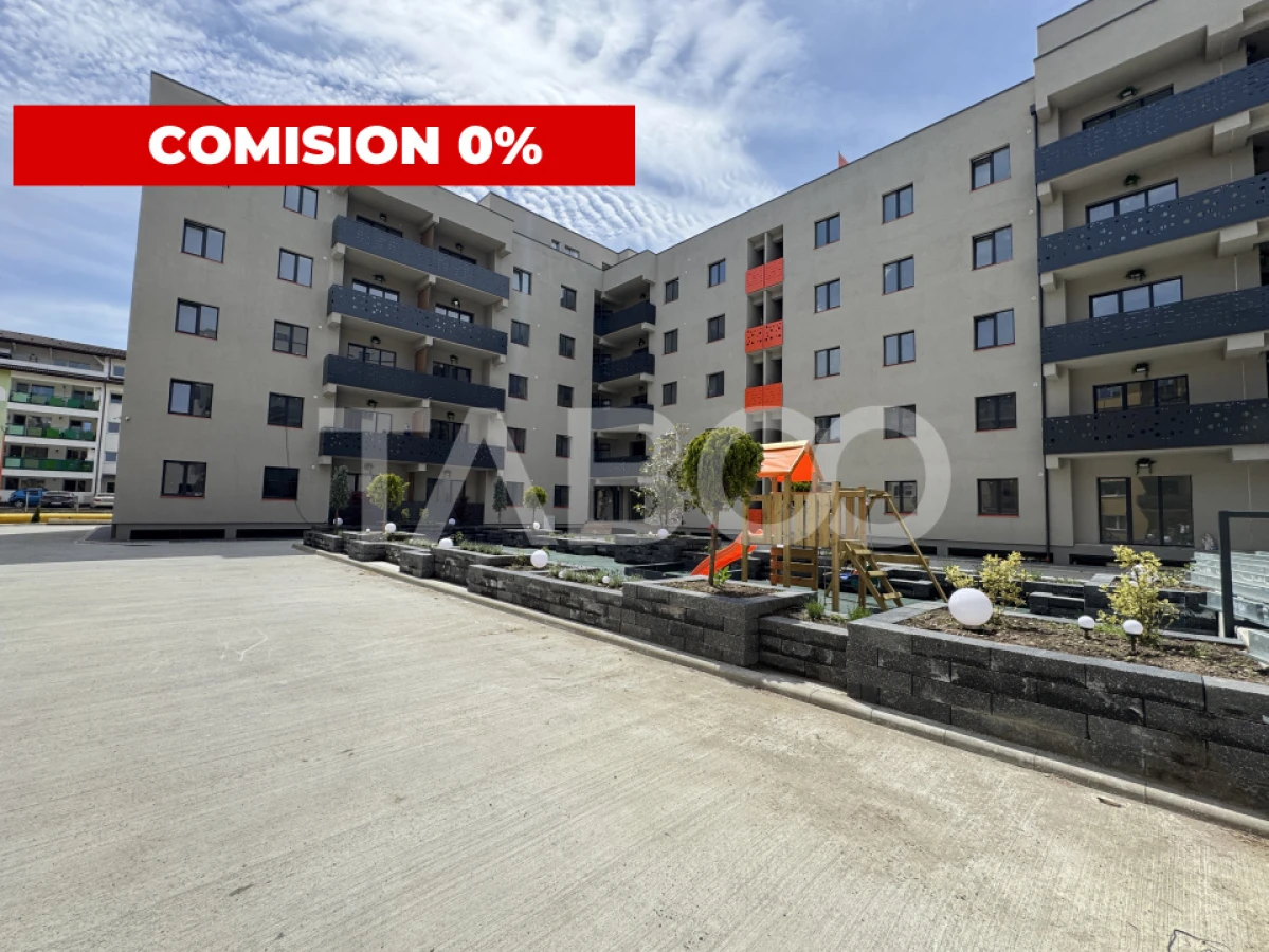 Apartament de vanzare decomandat 2 camere 60 mpu balcon Rahovei Sibiu - 1