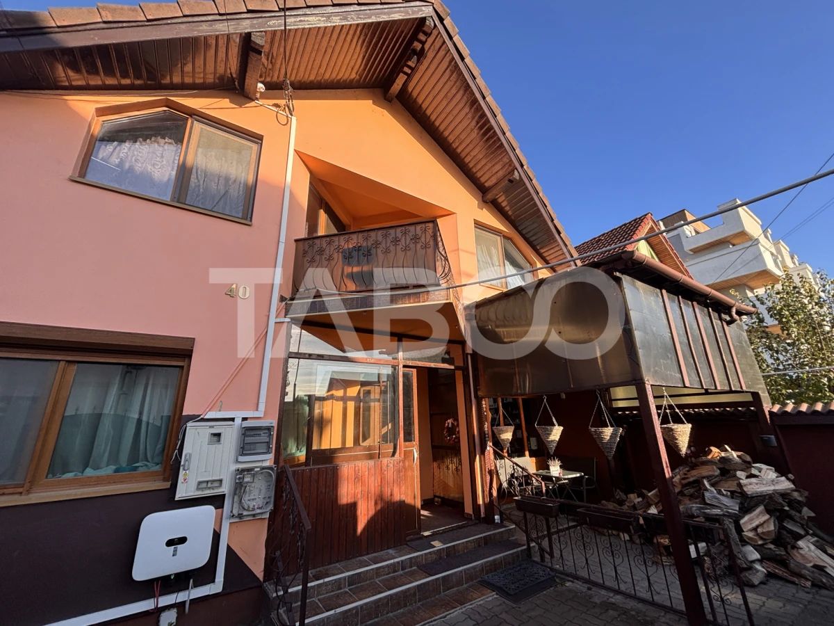 Casa individuala de vanzare cu 5 camere+spatiu comercial 3 bai Sibiu - 1