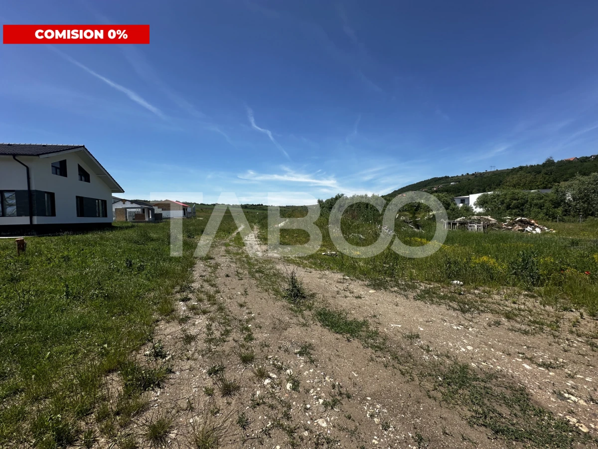 Teren intravilan de vanzare parcelat cu PUZ aprobat Sura Mare - 1