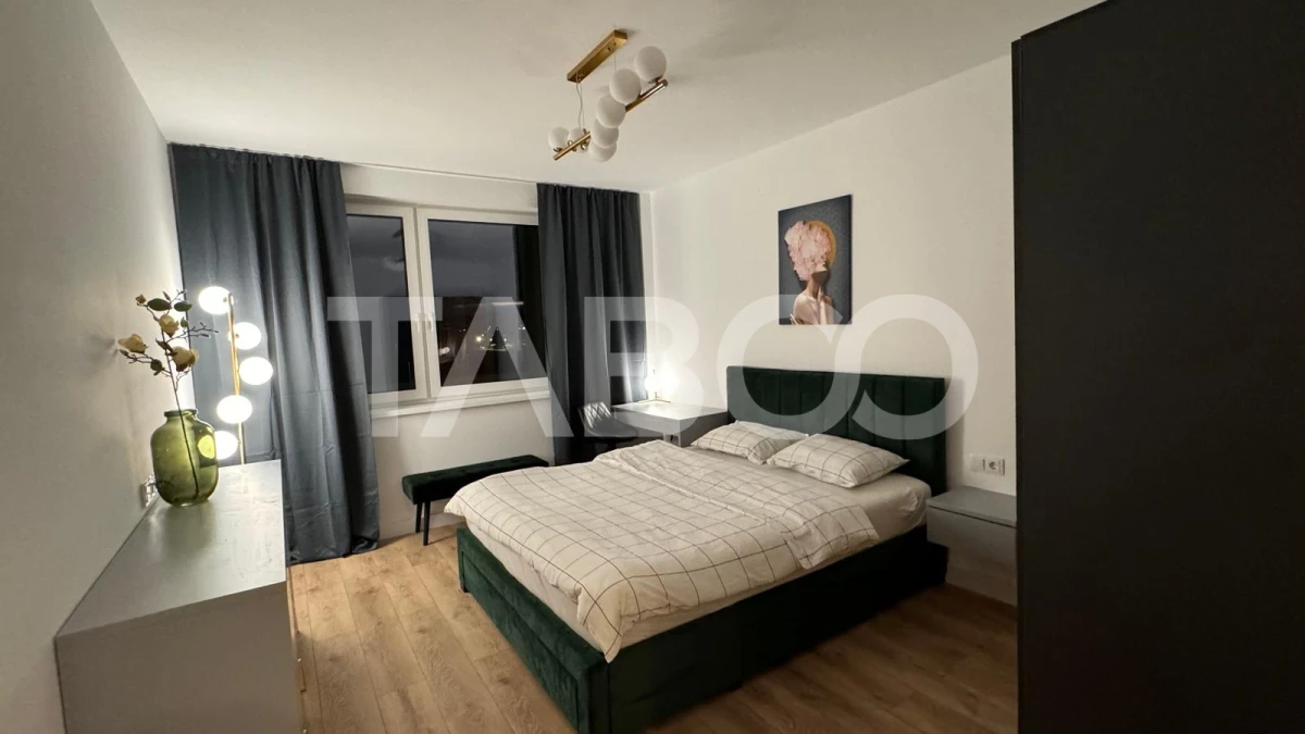 Apartament de lux 2 camere 63 mp si balcon complet mobilat si utilat - 9