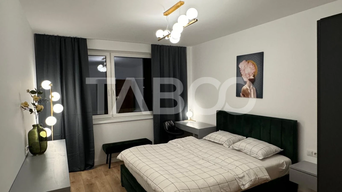 Apartament de lux 2 camere 63 mp si balcon complet mobilat si utilat - 1