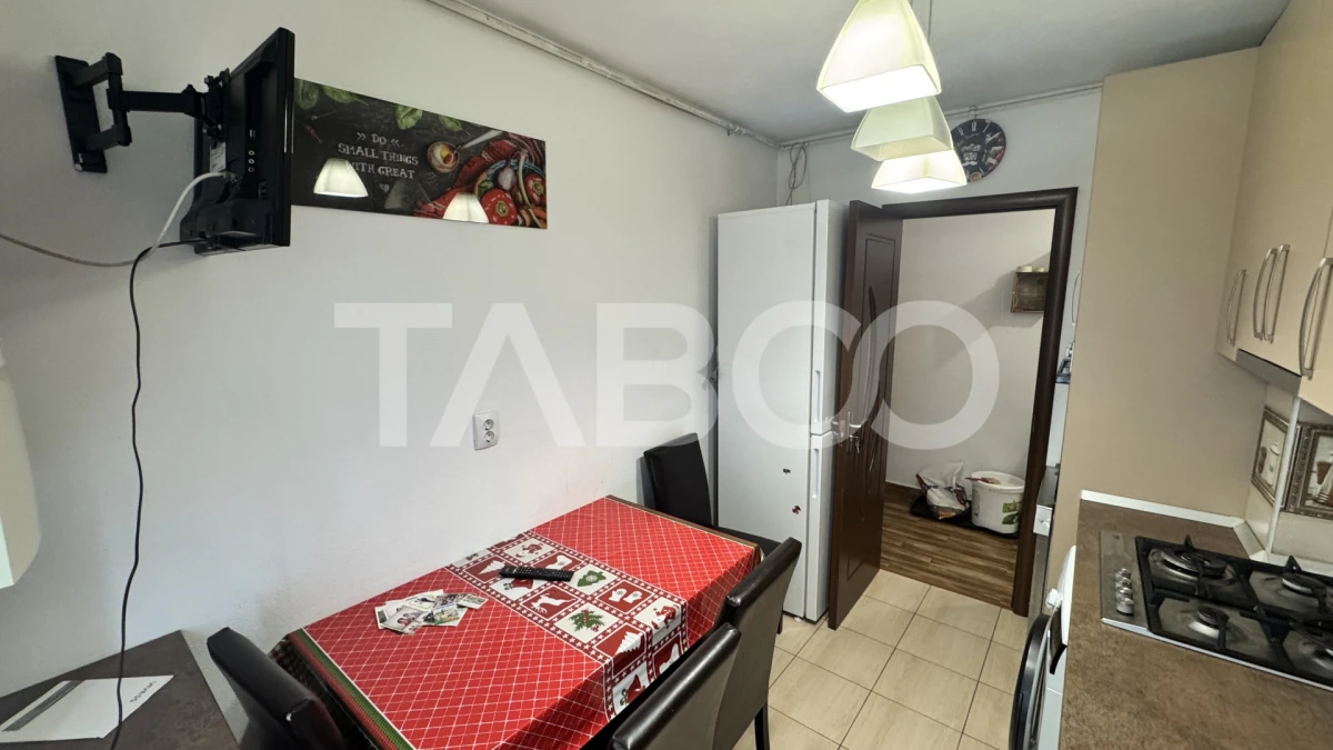 Apartament 2 camere MOBILAT UTILAT DECOMANDAT 45mp TEREZIAN Sibiu - 7