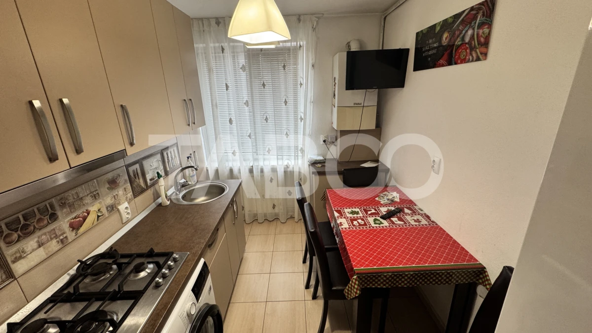 Apartament 2 camere MOBILAT UTILAT DECOMANDAT 45mp TEREZIAN Sibiu - 5