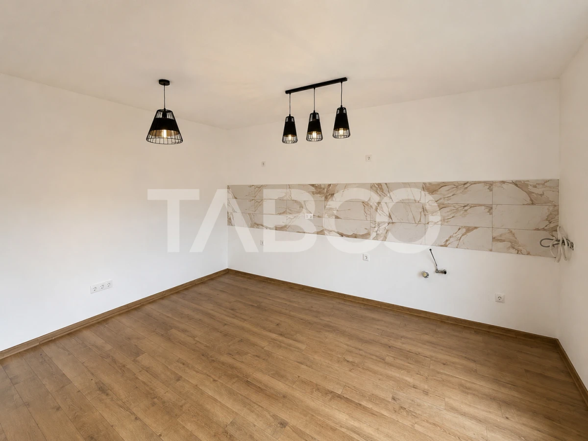 Duplex pe un singur nivel 3 camere 2 bai 235 mp teren in Talmaciu - 10