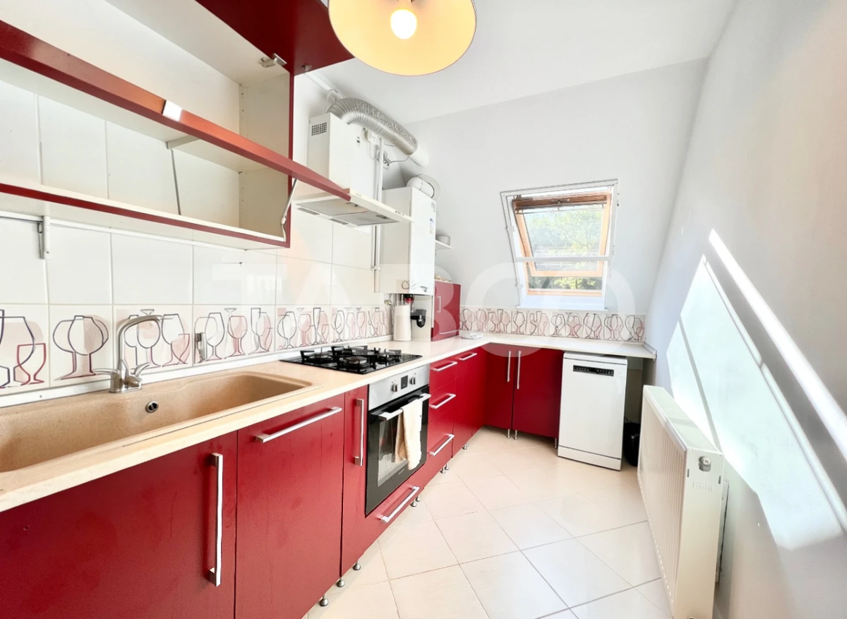Apartament cu 3 camere la mansarda pe 2 nivele in Manastur cu lift - 6