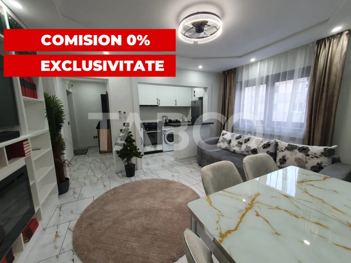 Apartament 2 camere renovat 2026 mobilat utilat zona 13 Decembrie - 1