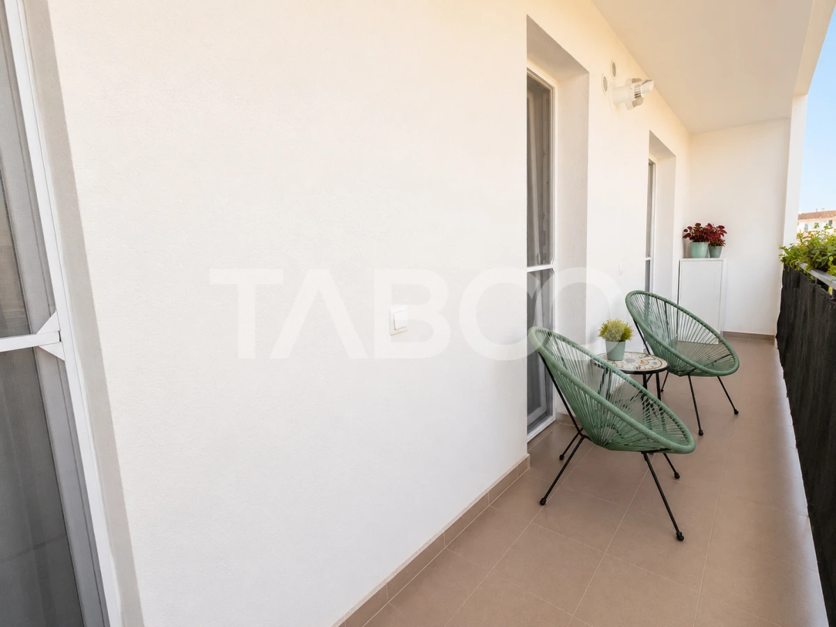 Apartament decomandat de vanzare 2 camere etaj 1 lift balcon bloc nou - 9