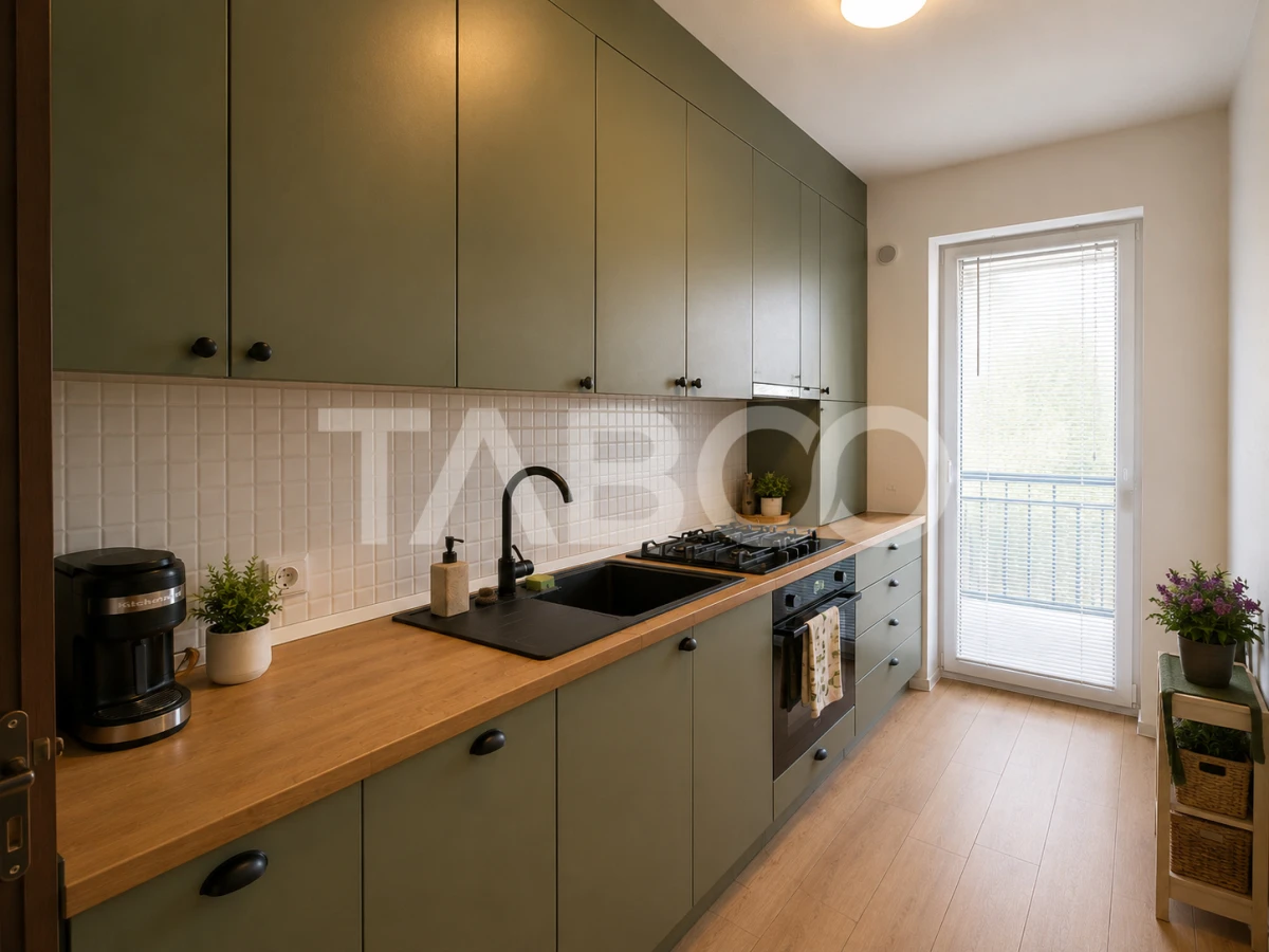 Apartament decomandat de vanzare 2 camere etaj 1 lift balcon bloc nou - 8