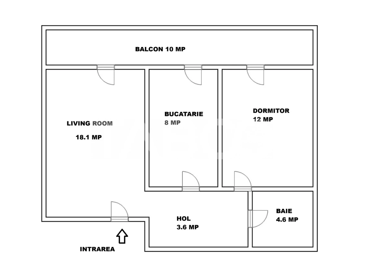 Apartament decomandat de vanzare 2 camere etaj 1 lift balcon bloc nou - 6