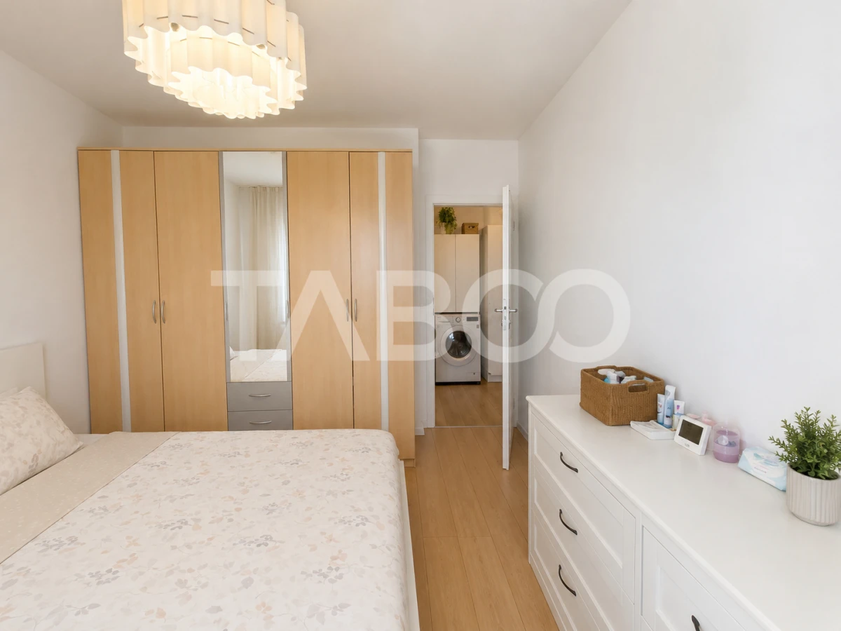 Apartament decomandat de vanzare 2 camere etaj 1 lift balcon bloc nou - 4