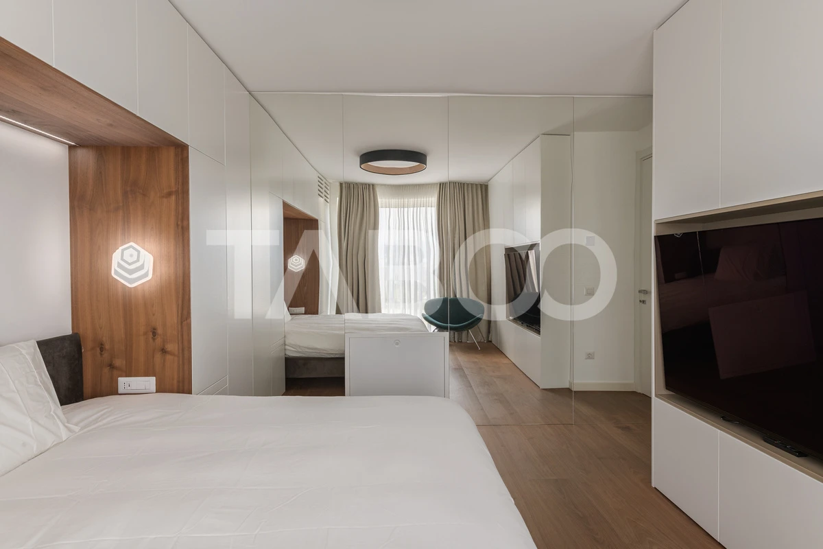 Apartament de lux de vanzare cu 3 camere cu gradina de 200 mp - 4