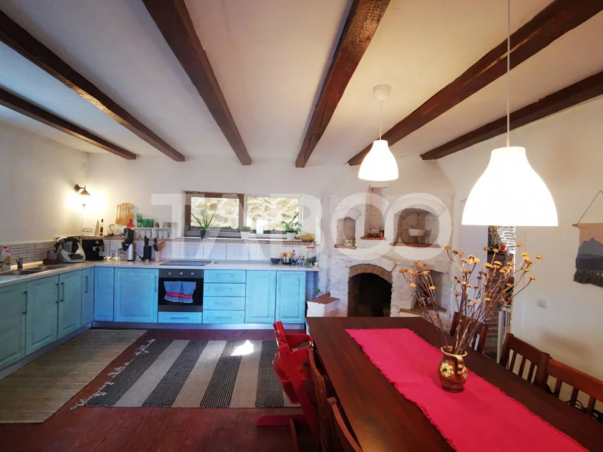 Casa de vanzare pretabila pensiune priveliste superba Fantanele Sibiu - 7