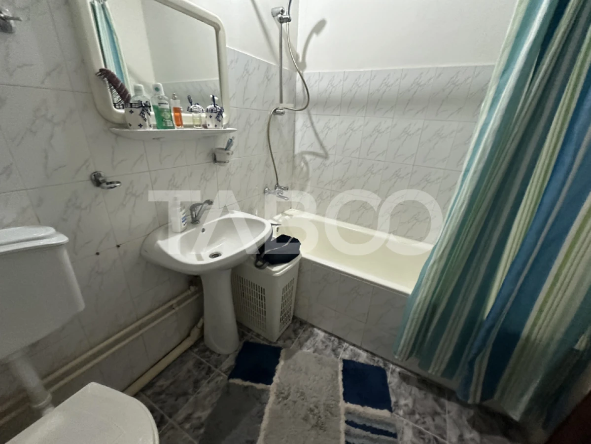 Apartament 2 camere etaj 3 complet mobilat si utilat Zona Plopului - 9
