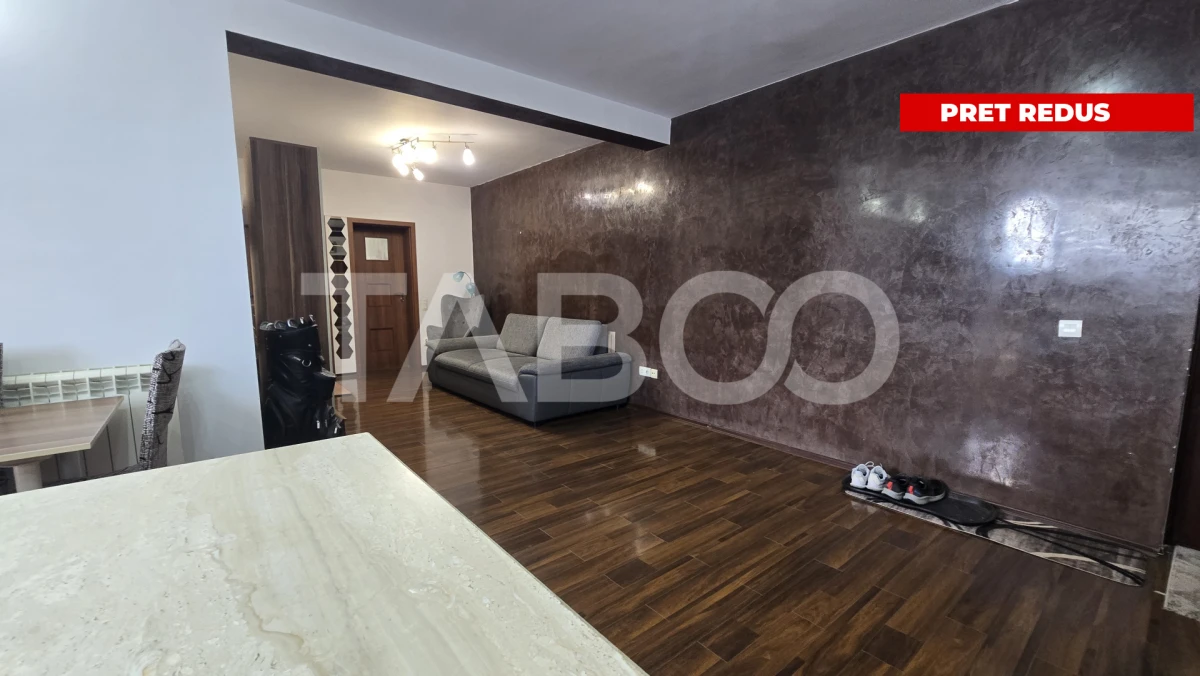 Apartament de inchiriat mobilat utilat 3 camere zona Rahovei Sibiu - 5