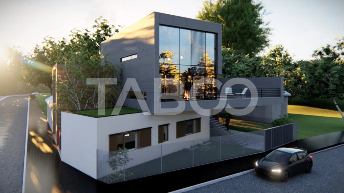 Casa individuala de vanzare cu terasa teren 320 mp zona Centrala Sibiu - 6