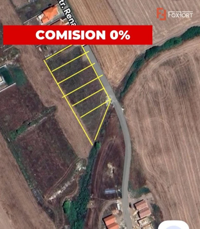 COMISION 0% Teren intravilan de vanzare 687 mp in Sacalaz - 2