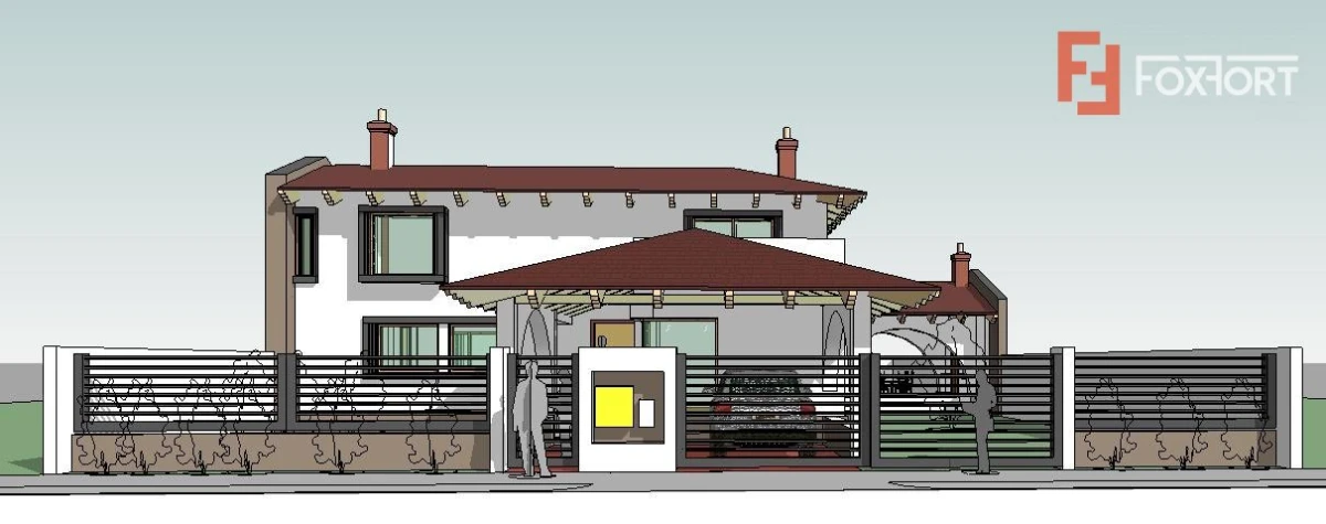 Casa individuala la Rosu, 5 camere, Sacalaz - Proiect deosebit - 9