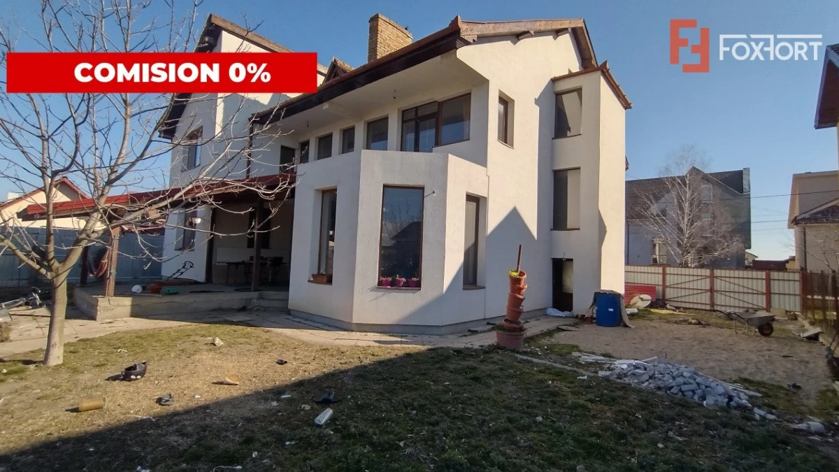 COMISION 0% Casa individuala 8 camere, Sacalaz - Pivnita, teren 1198 mp, asfalt - 1