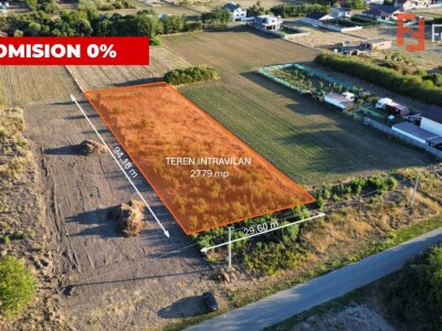 Teren intravilan cu suprafata de 2779 mp, in Parta