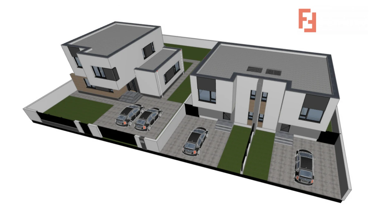 Duplex cu 4 camere si 3 bai, zona Giarmata Vii - 3