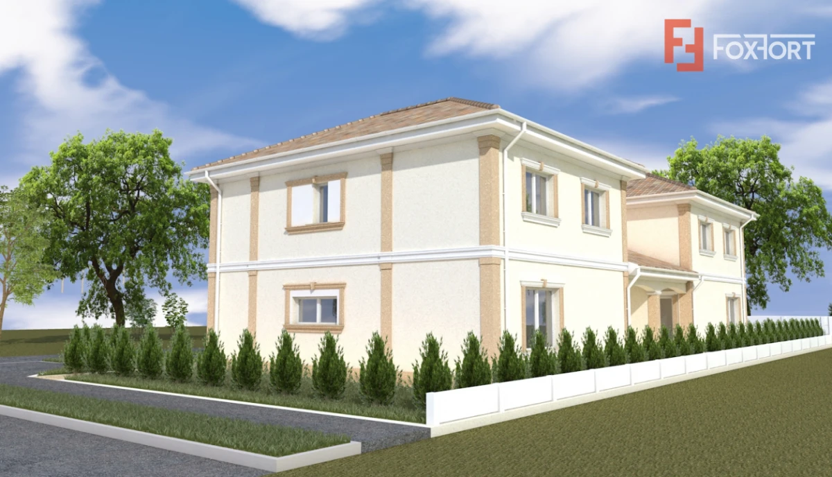 Duplex 5 camere 132 mp utili, despartit prin garaj Mosnita Noua - 8