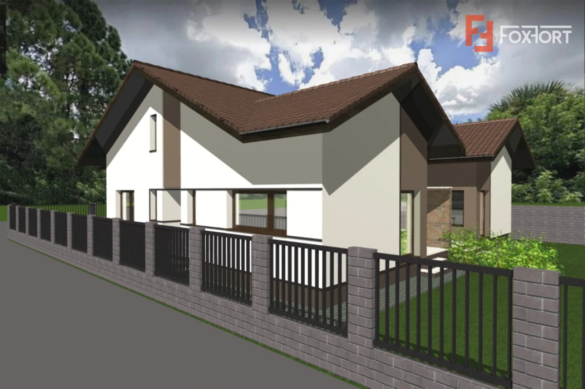 Teren intravilan pretabil constructii, autorizatie + fundatie, Giarmata-Vii - 2
