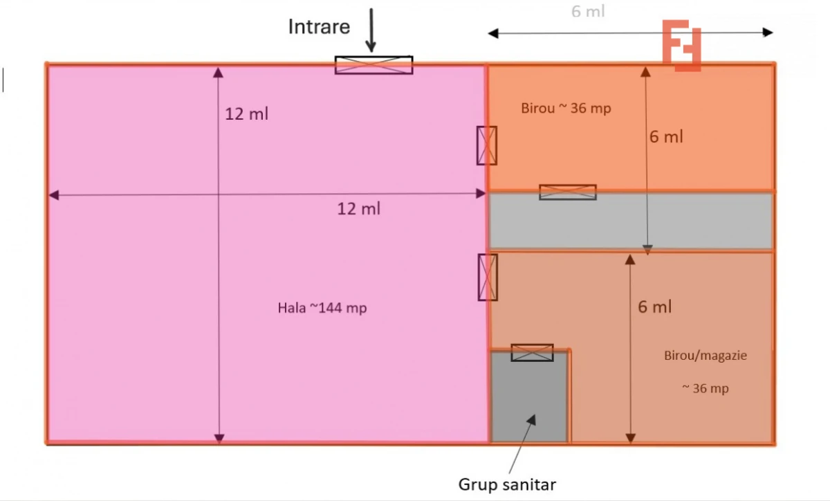 Spatiu industrial de 216 mp cu predare imediata - Gara de Nord - 10