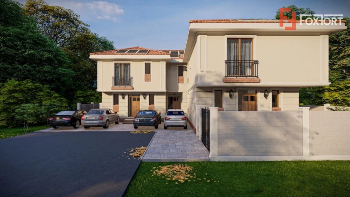 Proiect modern in stil mediteranean cu 4 camere - Giroc - 7