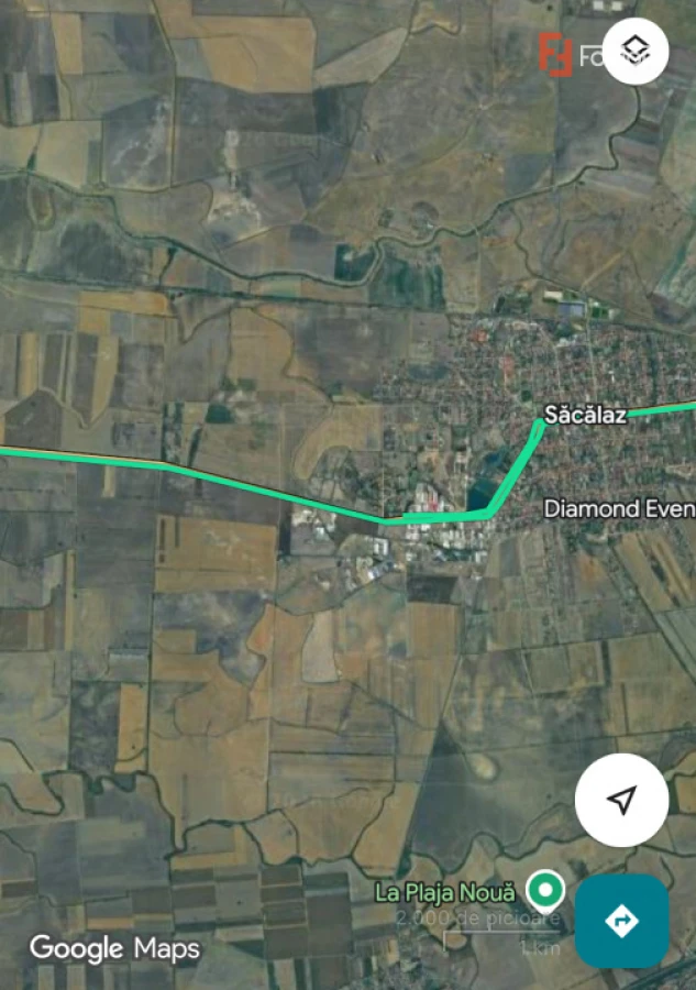 Teren servicii / rezidential intravilan Puz aprobat Sacalaz - 2