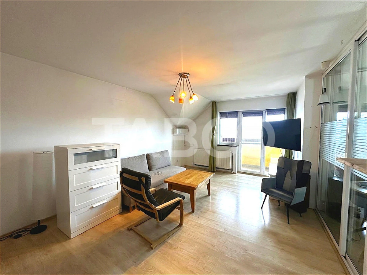 Apartament decomandat de vanzare 55 mpu 2 camere pod 38 mp in Selimbar - 1