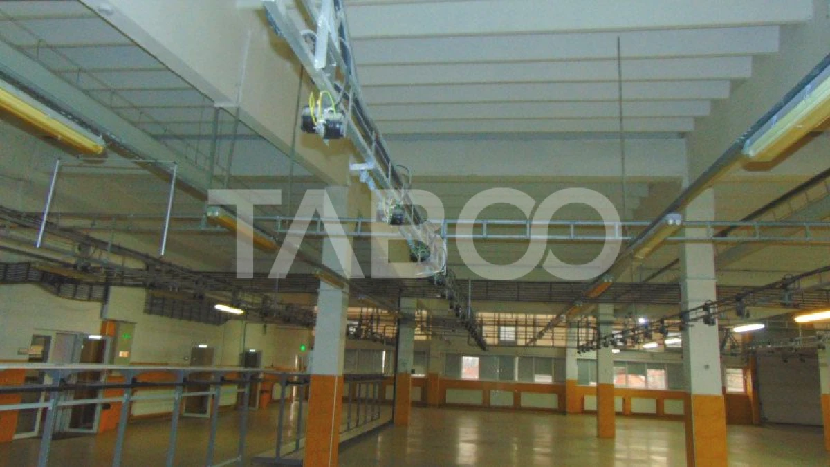 Spatiu industrial in hala cu lift 800 mp zona Centrala in Sibiu - 10