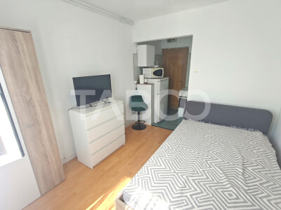 Garsoniera mobilata si utilata disponibila imediat zona Terezian Sibiu